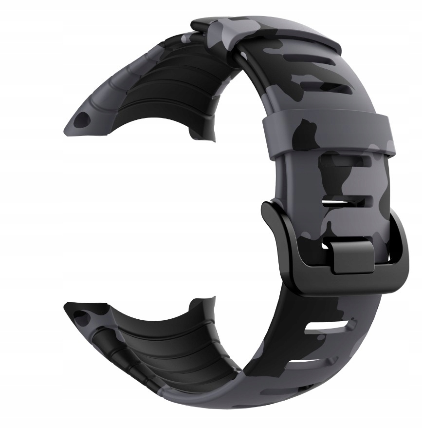 Pasek do SUUNTO CORE ALL BLACK szary ARMY wojskowy