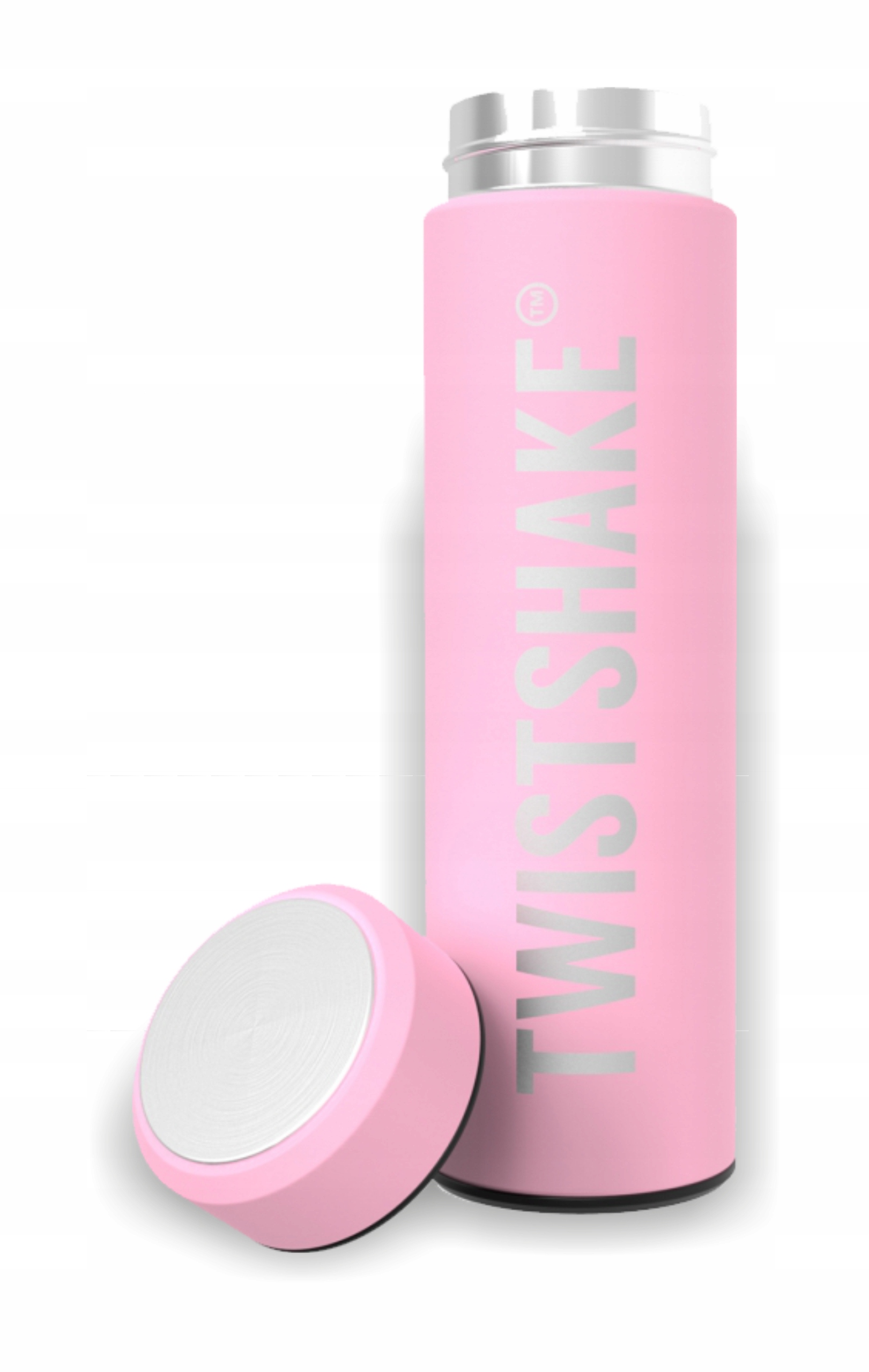 Twistshake Termos 420ml Różowy DLA DZIECI I DOROSŁYCH DO SZKOŁY NA SPACER