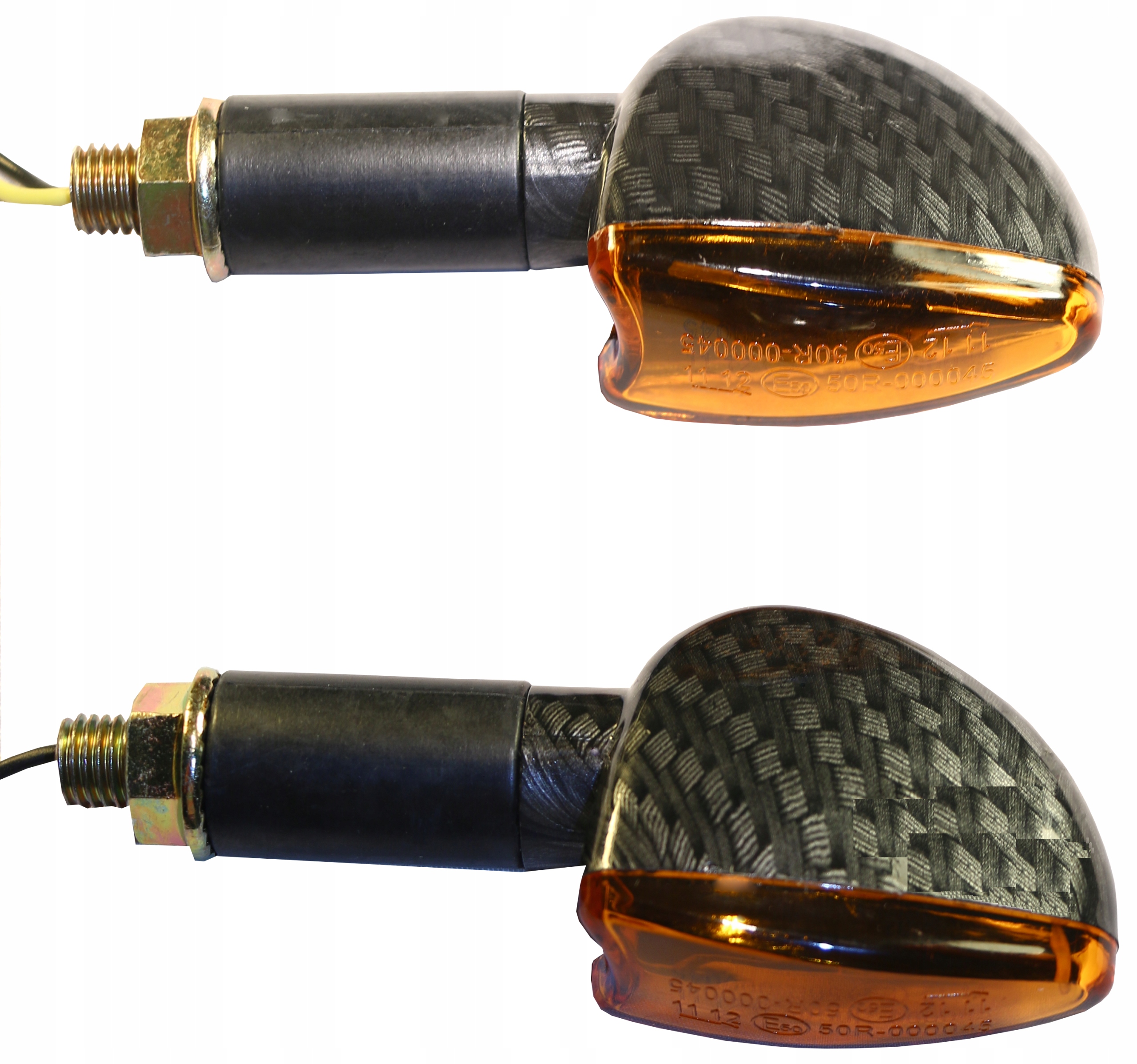 Kierunkowskazy uniwersalne Arrow karbon kpl 2 szt.