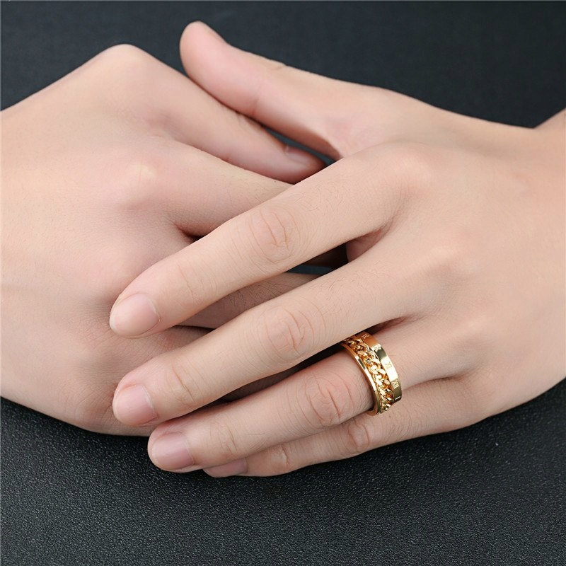 ANTYSTRESOWA CZARNA OBRĄCZKA ROTACYJNA KALENDARZ Cechy nie zawiera niklu