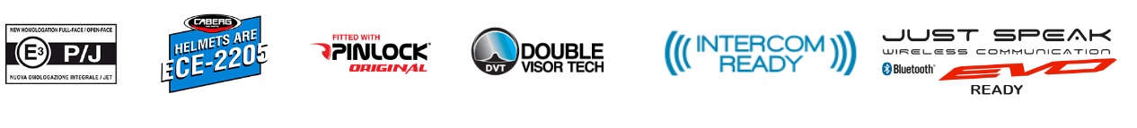 CABERG KASK SZCZĘKOWY FLIP-UP ENDURO TOURMAX XS Obwód głowy 53-54 cm