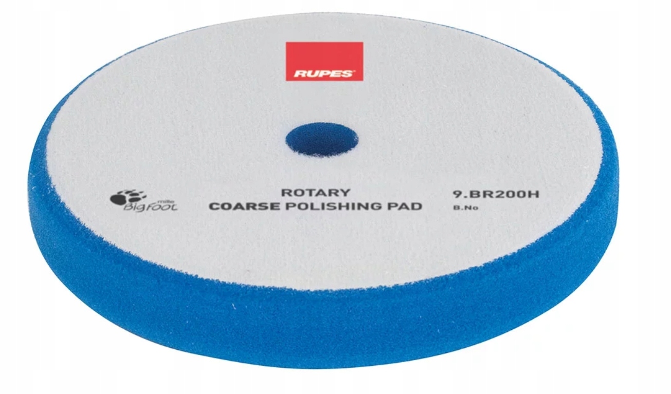 Gąbka polerska na rzep 130/135mm Coarse (twarda) Rupes Rotary (9.BR150H)