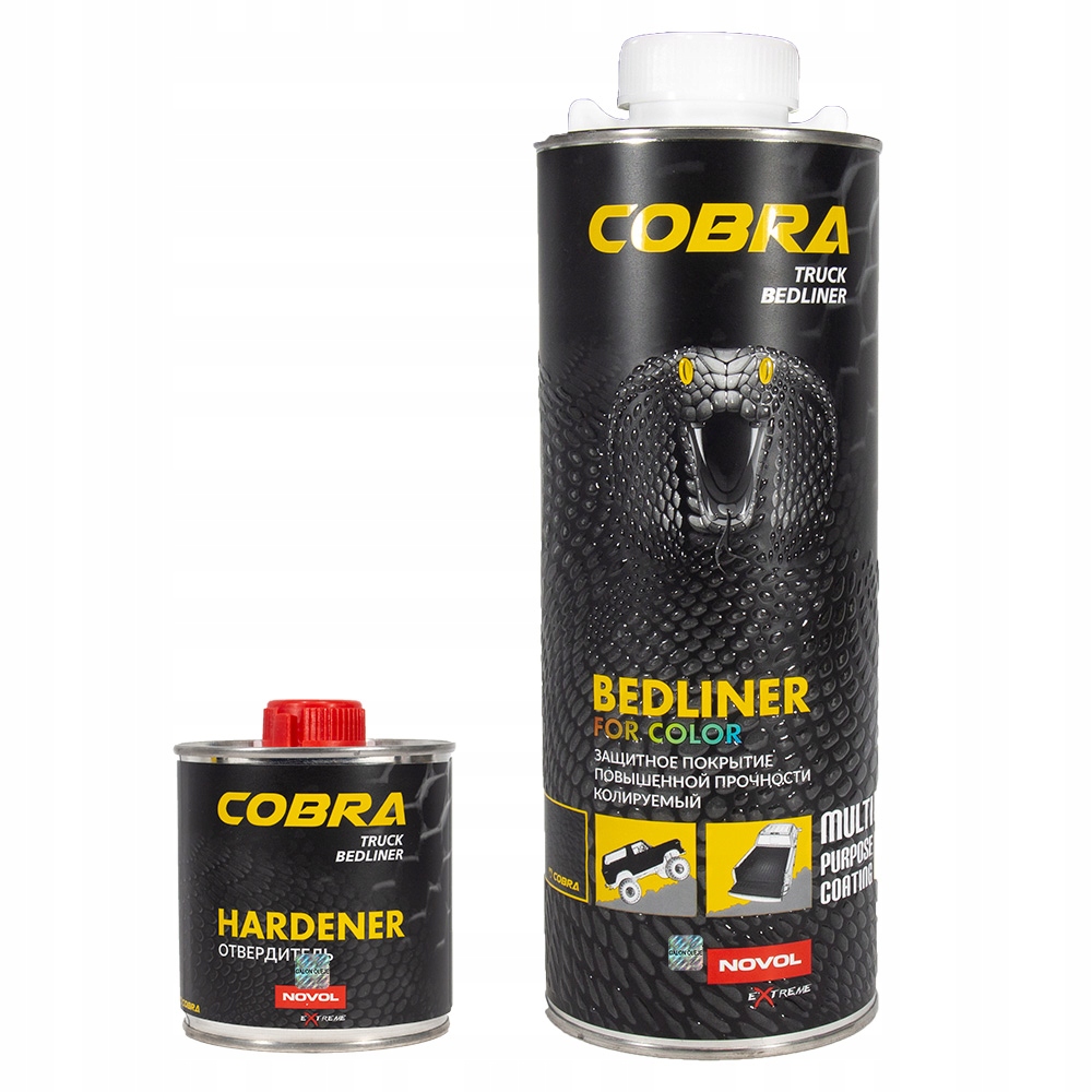 

Novol Cobra Truck Bedliner Color -powłoka ochronna