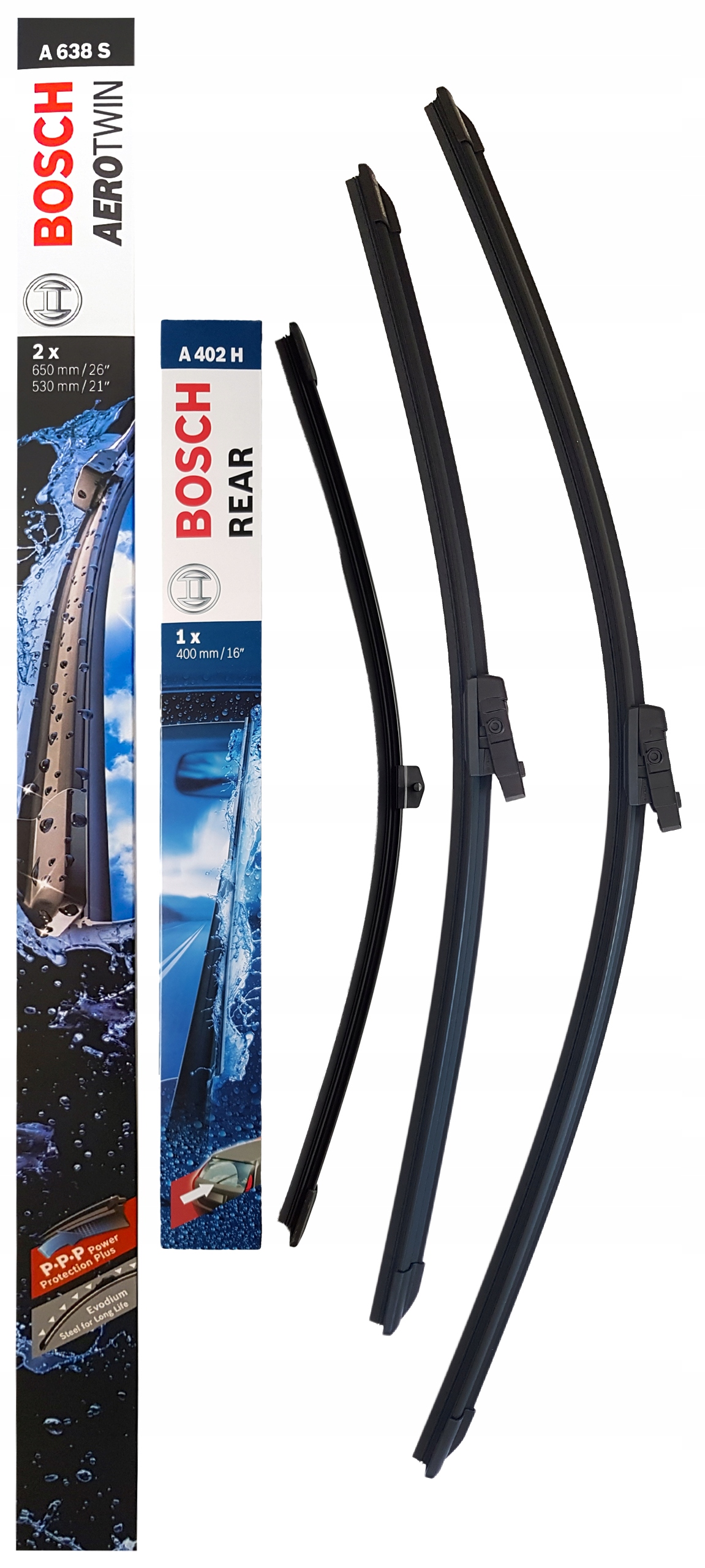 3 397 - Дворники передние задние AUDI A6 C7 AVANT 05.11-