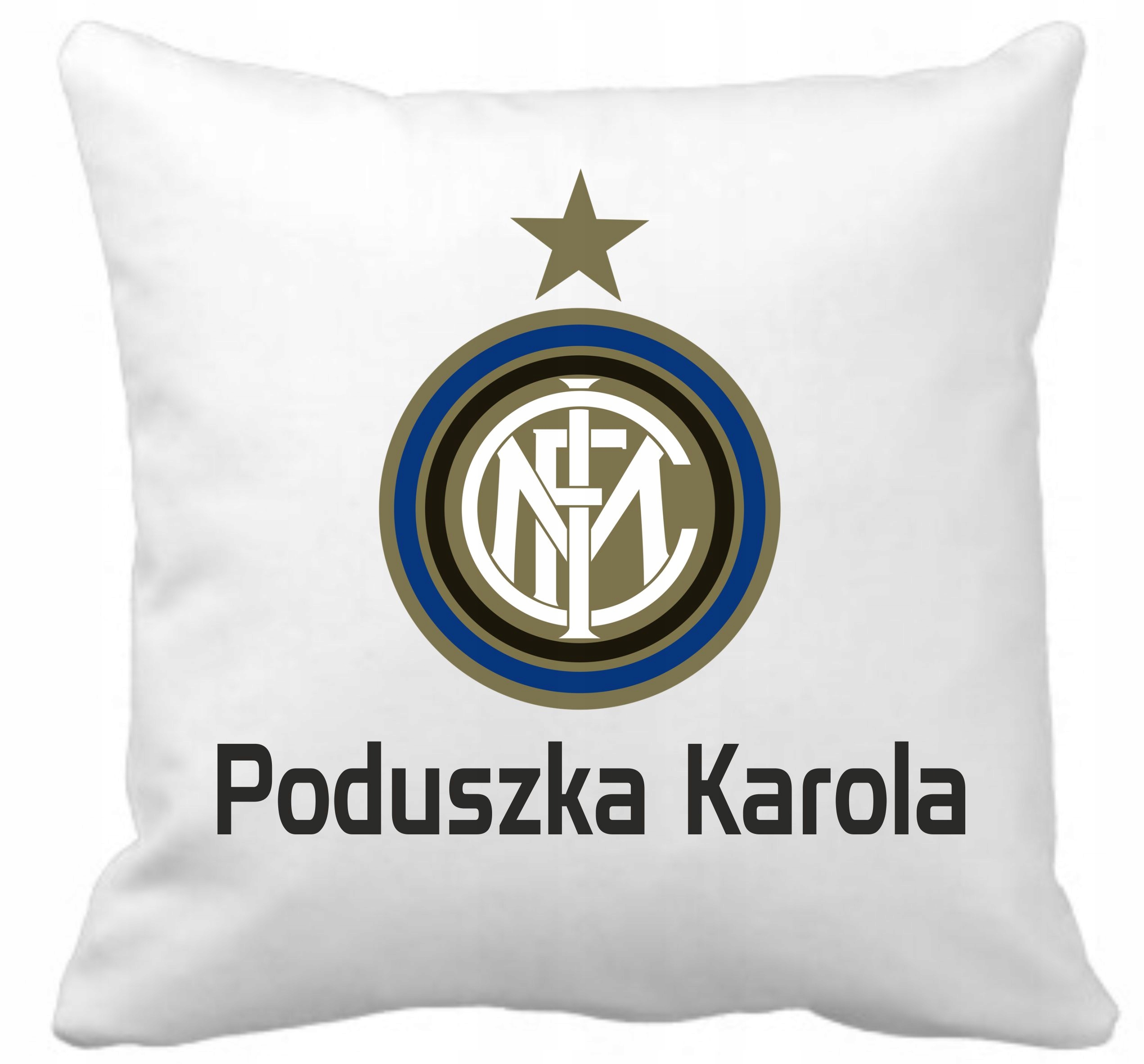 Inter Mediolan PODUSZKA Mikrofibra+IMIĘ