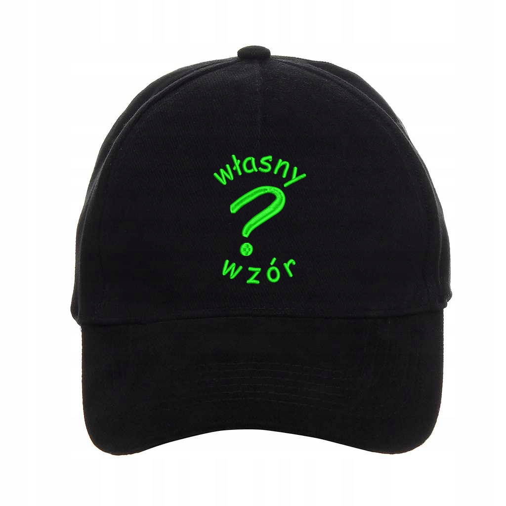

Czapka z daszkiem z własnym nadrukiem, logo, haft