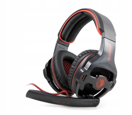 Słuchawki gamingowe Usb 7.1 dla graczy Sades
