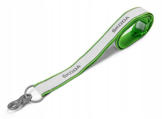 

Smycz Brelok Do Kluczy Skoda RSK87610AF Biała Ziel