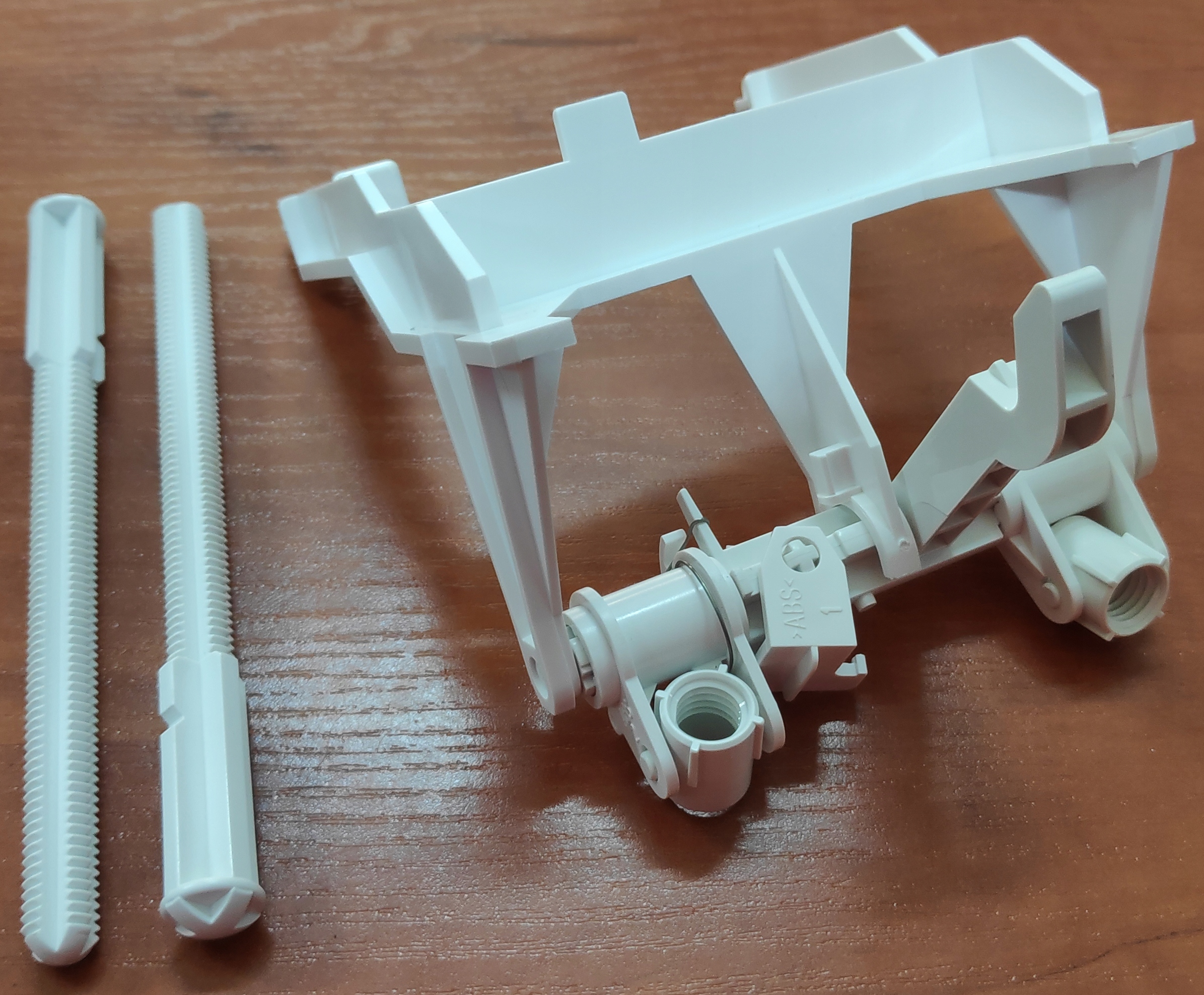 Wspornik dźwigni cięgieł spłuczki podtynkowej Alca Marka Alcaplast