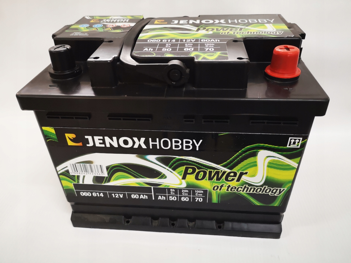 060614 - Аккумуляторная батарея Jenox Hobby 60Ah Krk