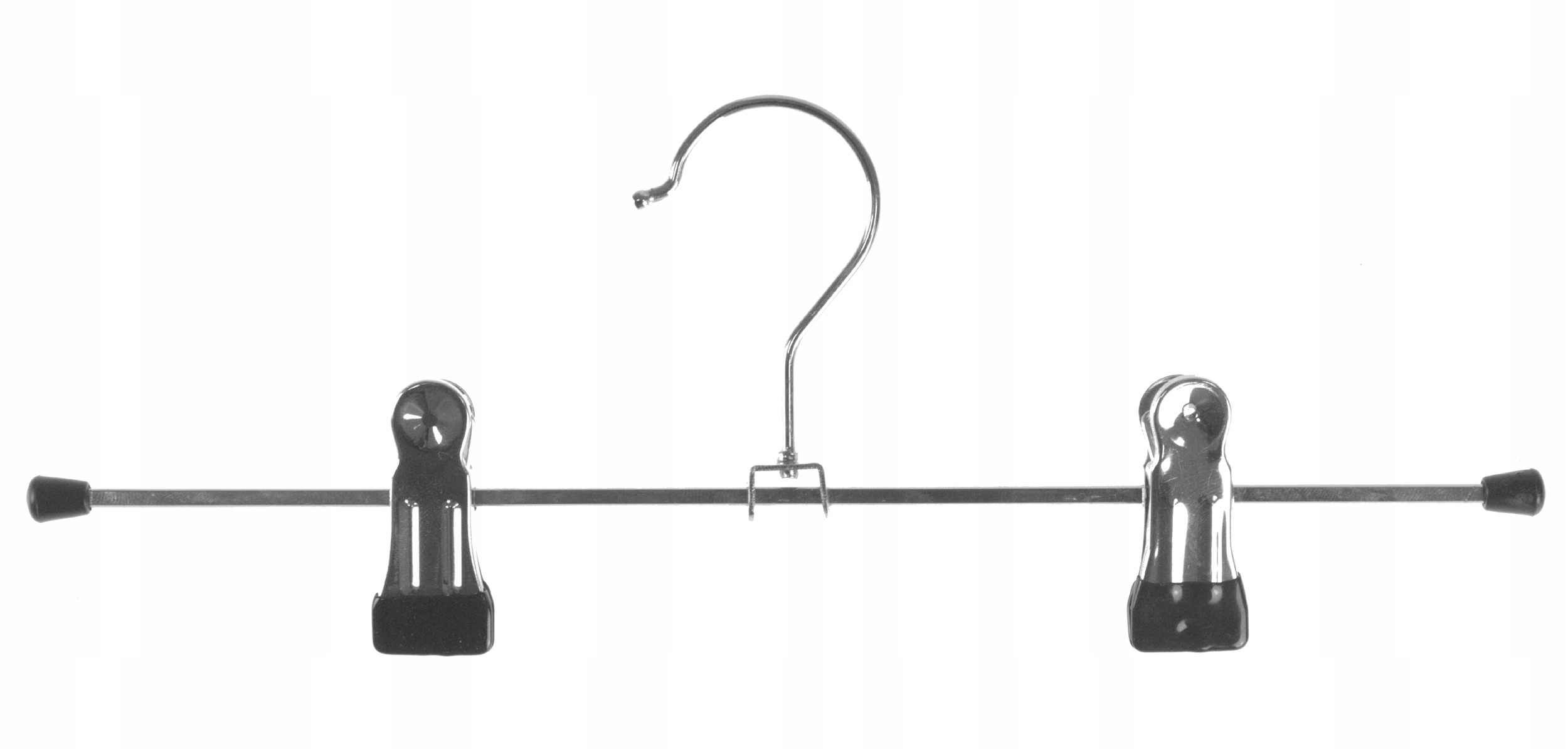 WIESZAKI METALOWE KLAMROWE KLIPSY NA SPODNIE SPÓDNICE 7szt. - 30cm Kod producenta KVC130