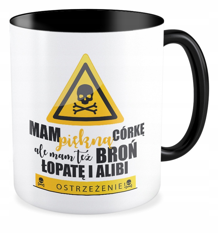 

Kubek czarny prezent dla Taty Dzień Ojca