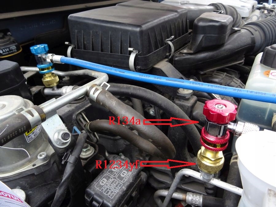 Adaptery do aut na freon R1234yf na R134a Mark Other