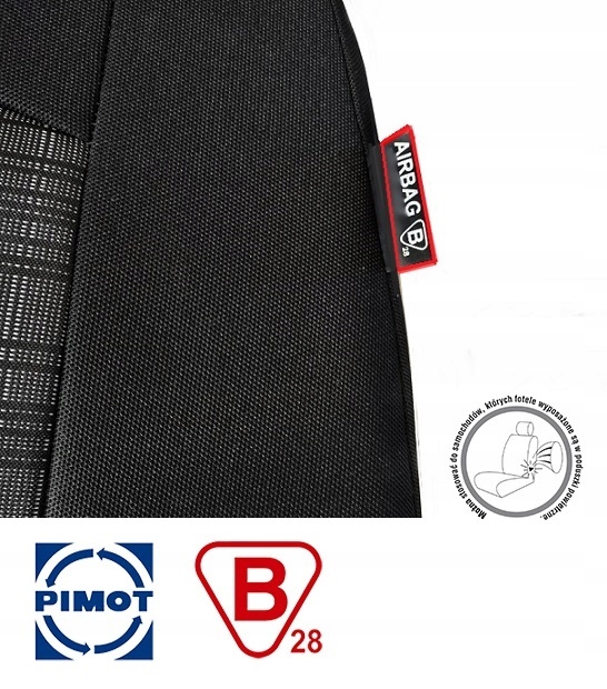 Pokrowce RENAULT MASTER II , Movano II 1999-2010 Materiał materiał tapicerski