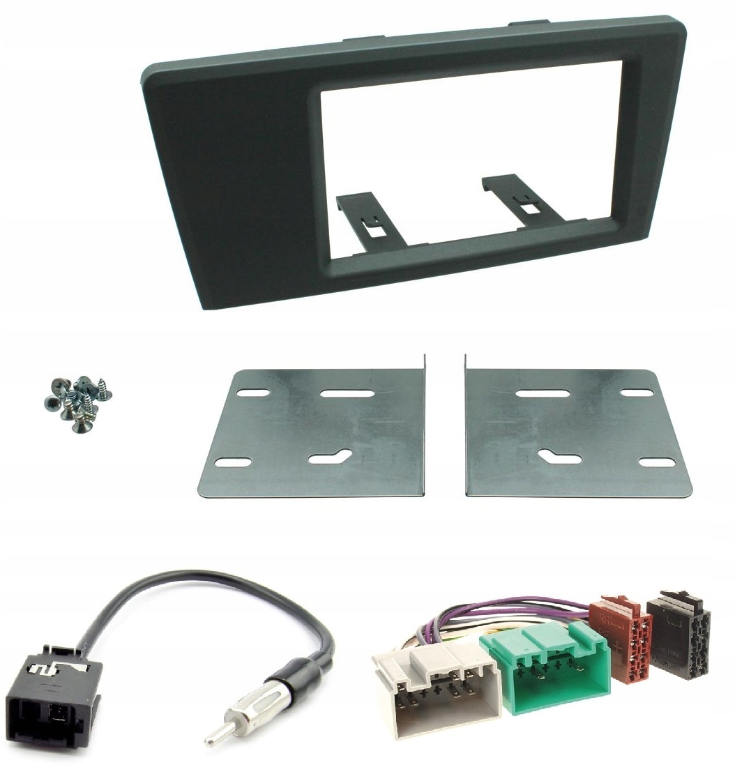 Rámeček Iso adaptér pro montáž 2DIN rádia Volvo S60 S70 V70 XC70 2000-2009
