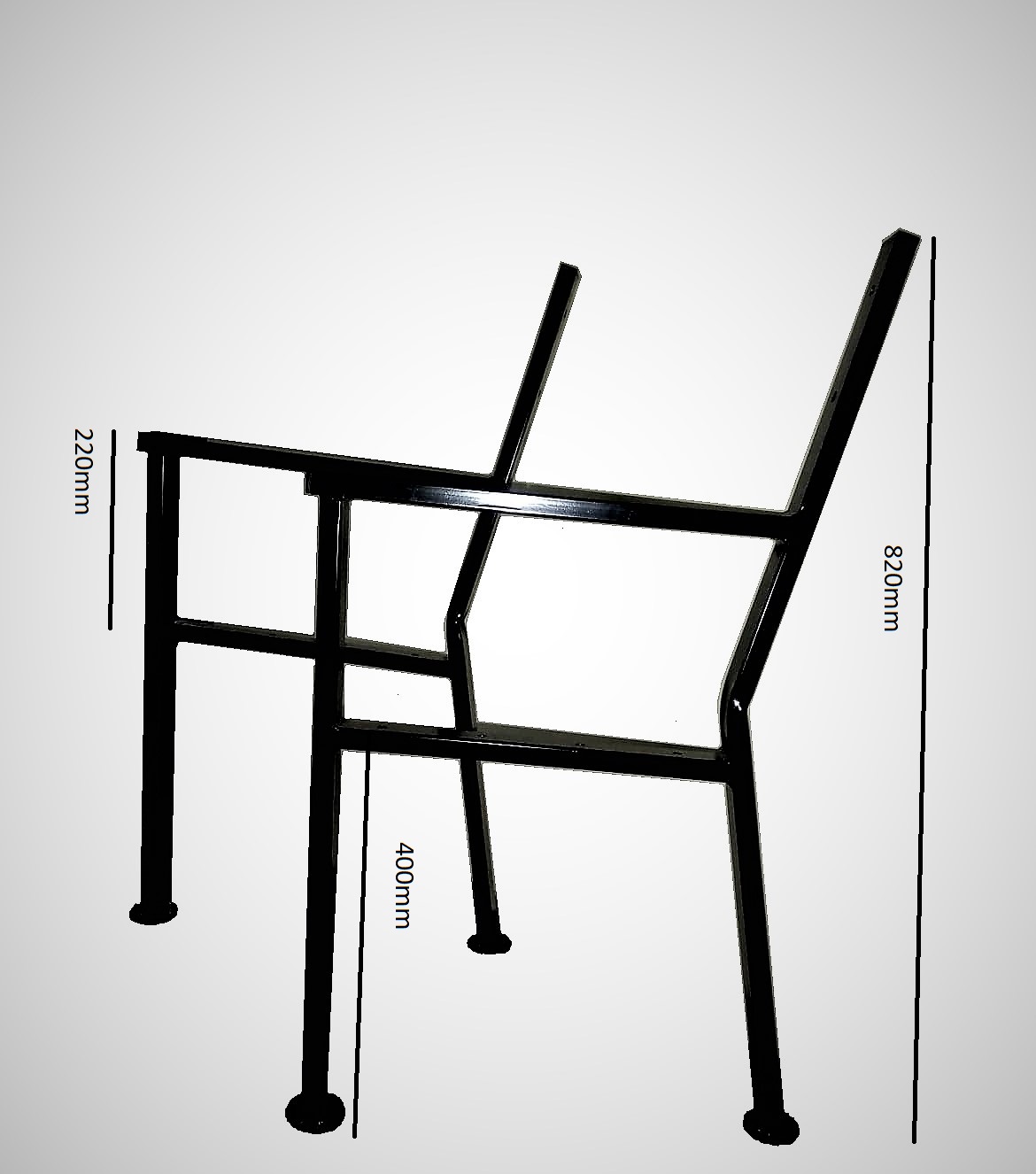 NOGA NOGI STAL BEZ OZDÓB DO ŁAWKI PODŁOKIETNIK Kod producenta NSpodl