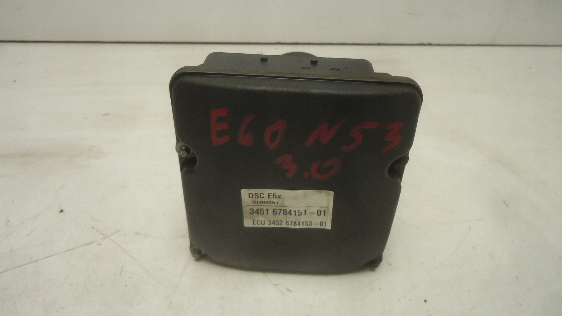 6784153 0265960327 - Головний гальмівний циліндр ABS DSC BMW E60 E61 6784151
