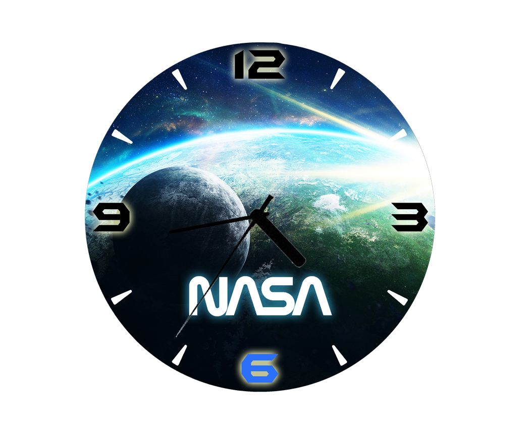 

Zegar Szklany Nasa Prezent!