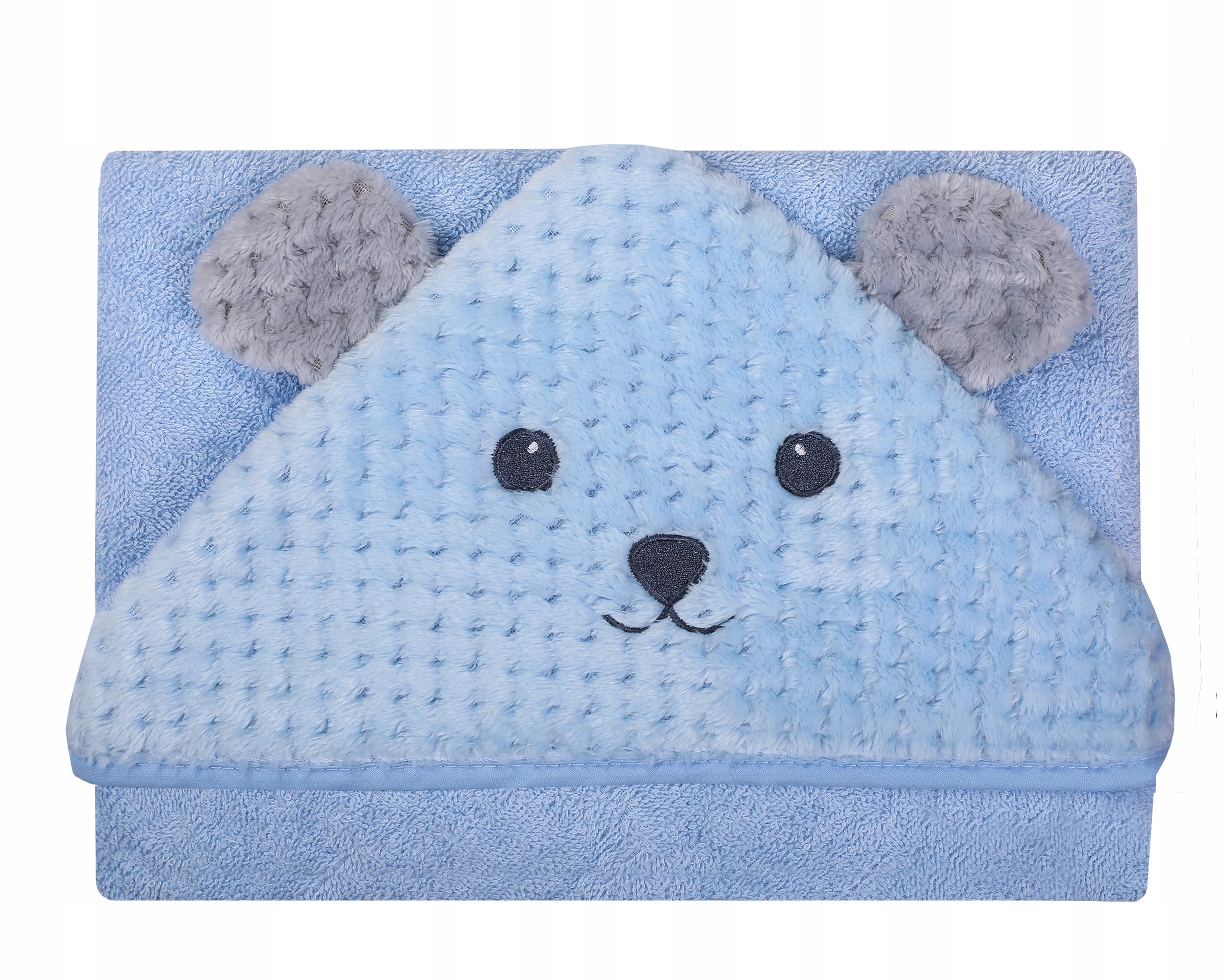 

Duetbaby Okrycie kąpielowe Soft 100x100 cm blue