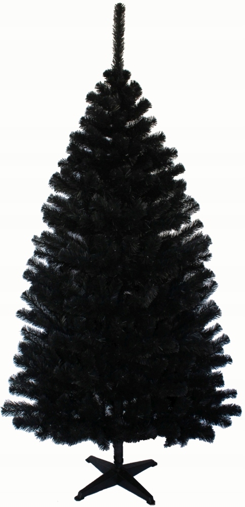 Umělý vánoční stromeček Černá Jedle 180 cm, hustý stojan