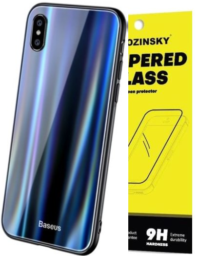 

Baseus Etui Pokrowiec Szklany Panel Do Iphone X Xs