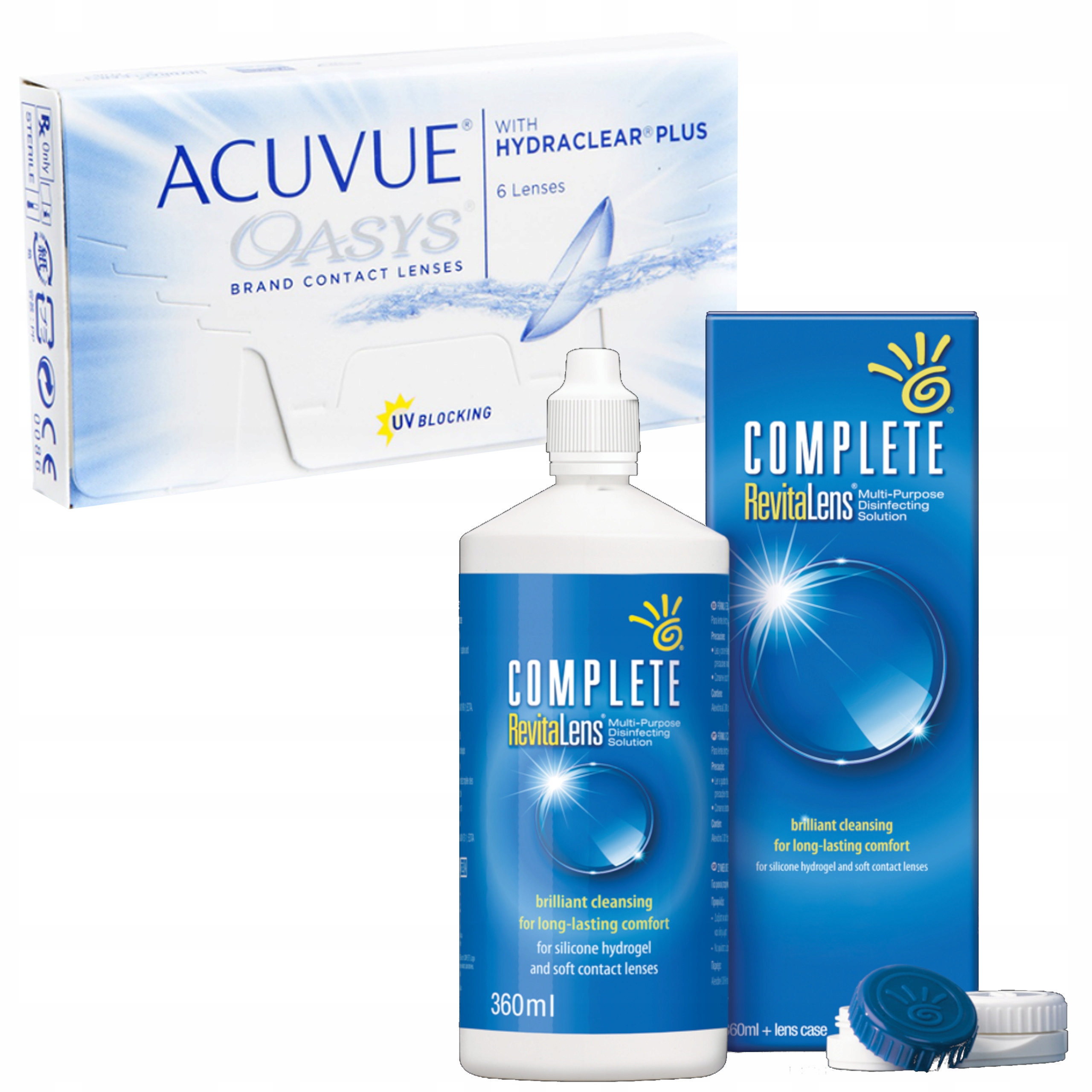 

Soczewki Acuvue Oasys 6-Complete RevitaLens 360 ml