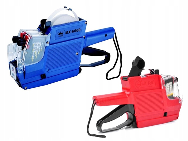 MOTEX MX-6600 DWURZĘDOWA METKOWNICA +TUSZ + METKI Marka APT