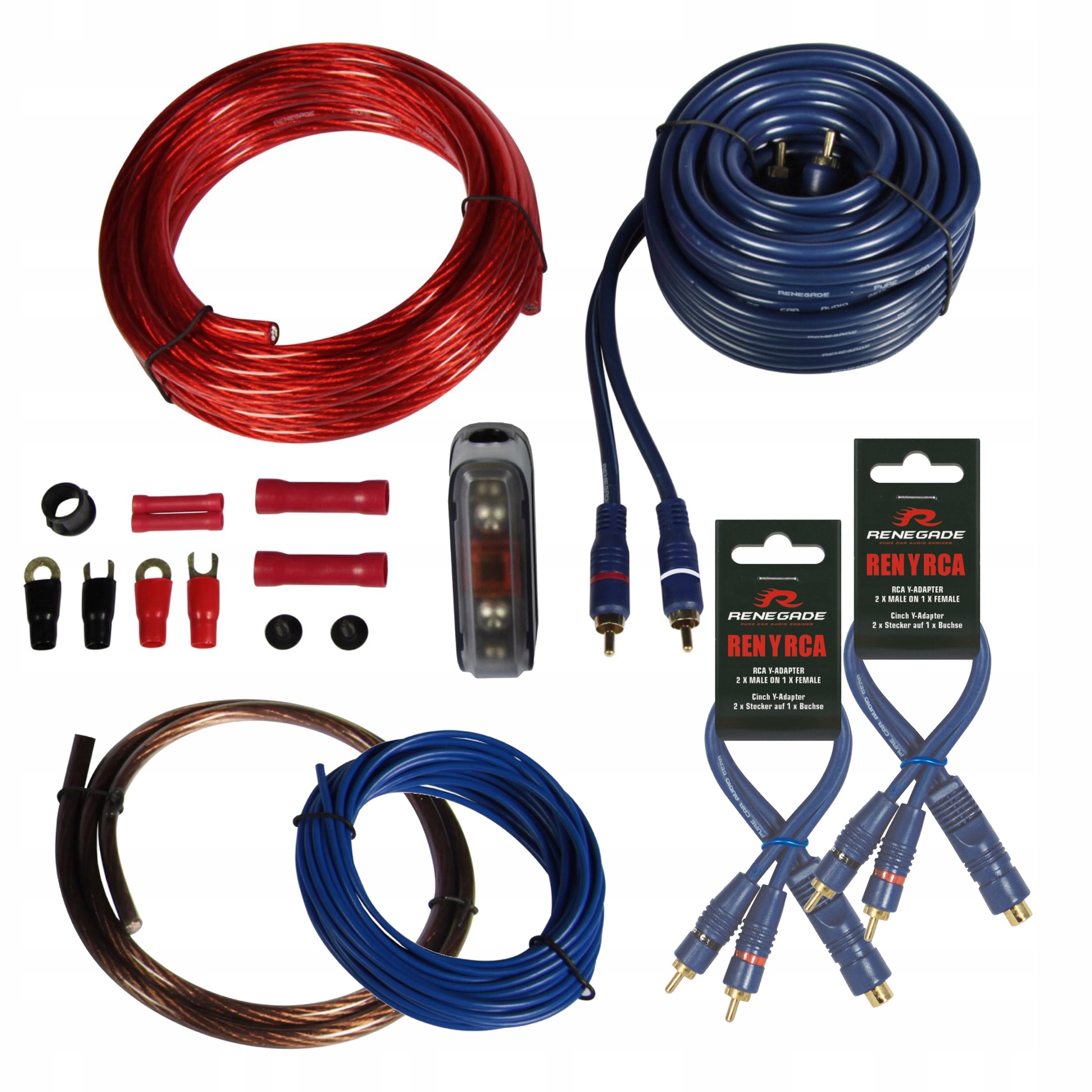 

Renegade REN10KIT zestaw 10mm2 do wzm 4k - RCA+2Y