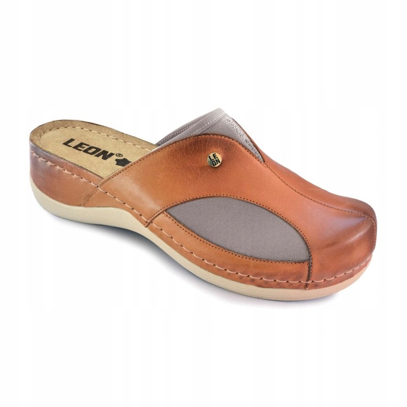 

Obuwie Medyczne Buty Skórzane Zdrowotne Mira 38