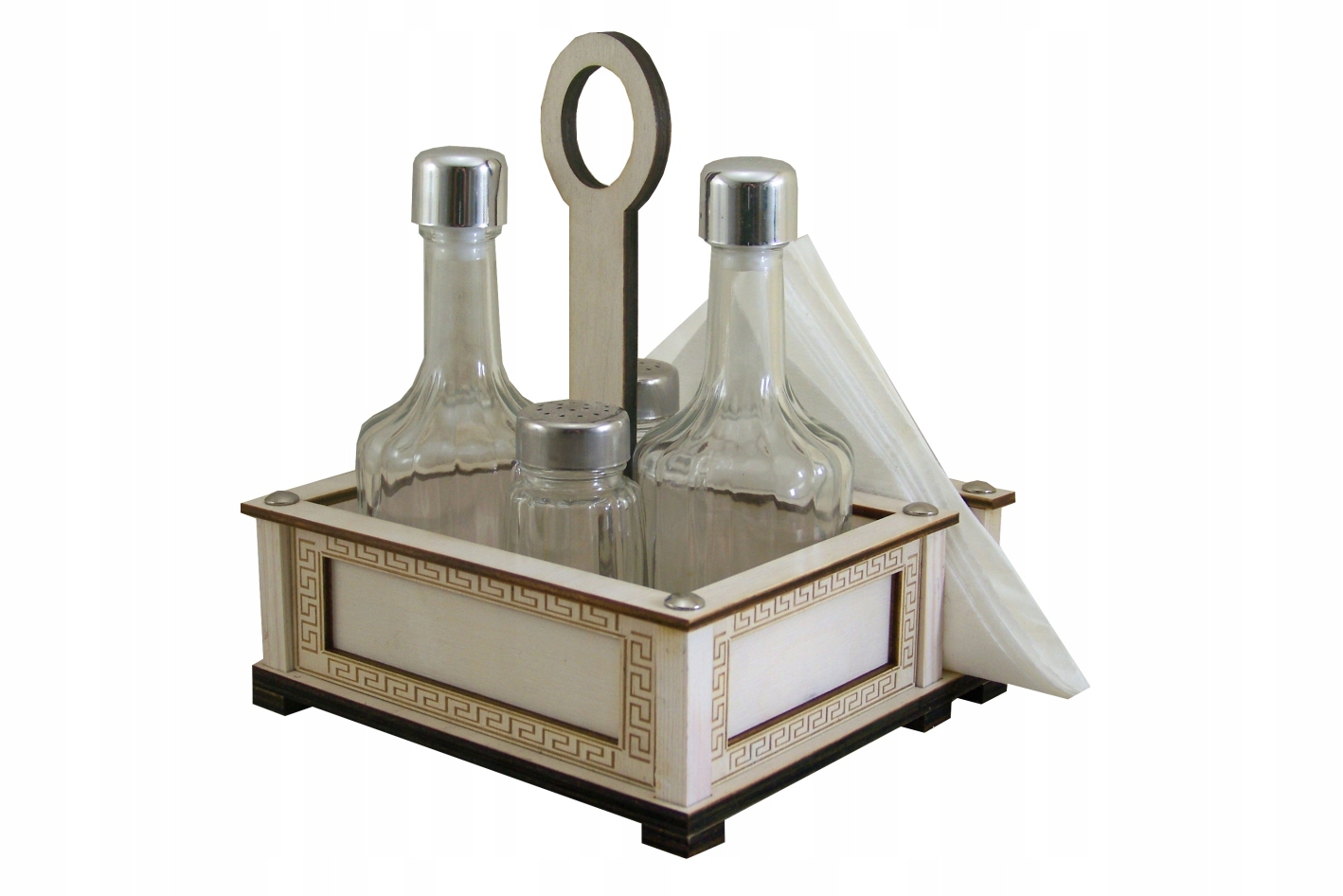 PRZYPRAWNIK, ZESTAW DO PRZYPRAW GRECKI, 5CZĘŚCIOWY