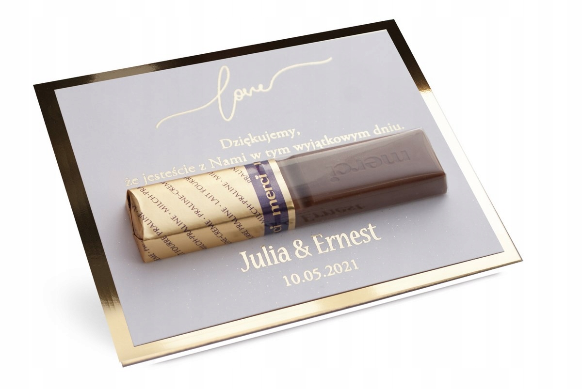 ZŁOCONE PODZIĘKOWANIA DLA GOŚCI MERCI