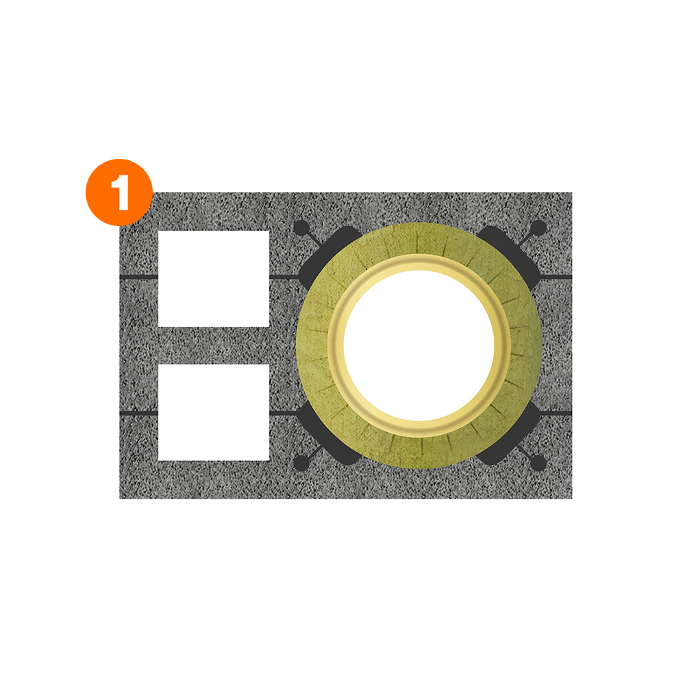 System kominowy ceramiczny KW2 fi 200 6m Standard Marka Systemowekominy