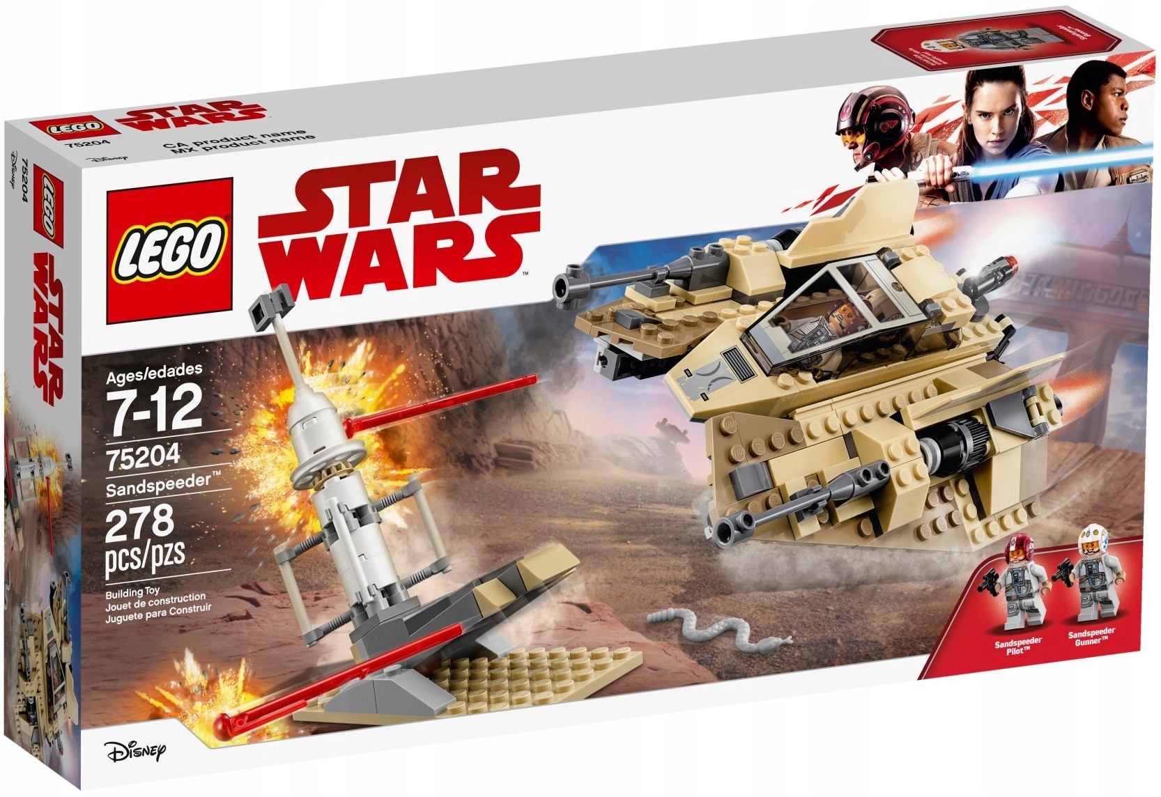 LEGO Star Wars - 75204 Ścigacz piaskowy - Nowe