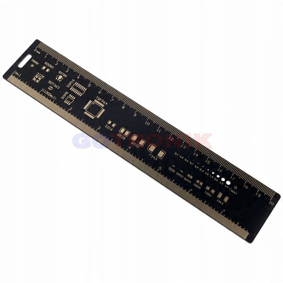 

Linijka 20cm płytka drukowana Pcb czarna