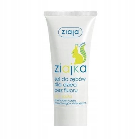 

Ziajka Pasta Żel do Zębów dla Dzieci Bez Fluoru