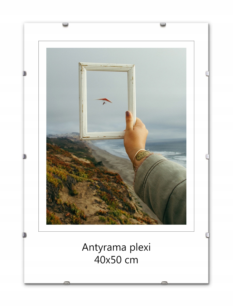 

Antyrama Plexi Na Zdjęcia Ramka Foto 40x50 cm