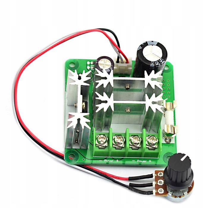 

Regulator Obrotów Pwm Led Silnika DC 6-90V 15A