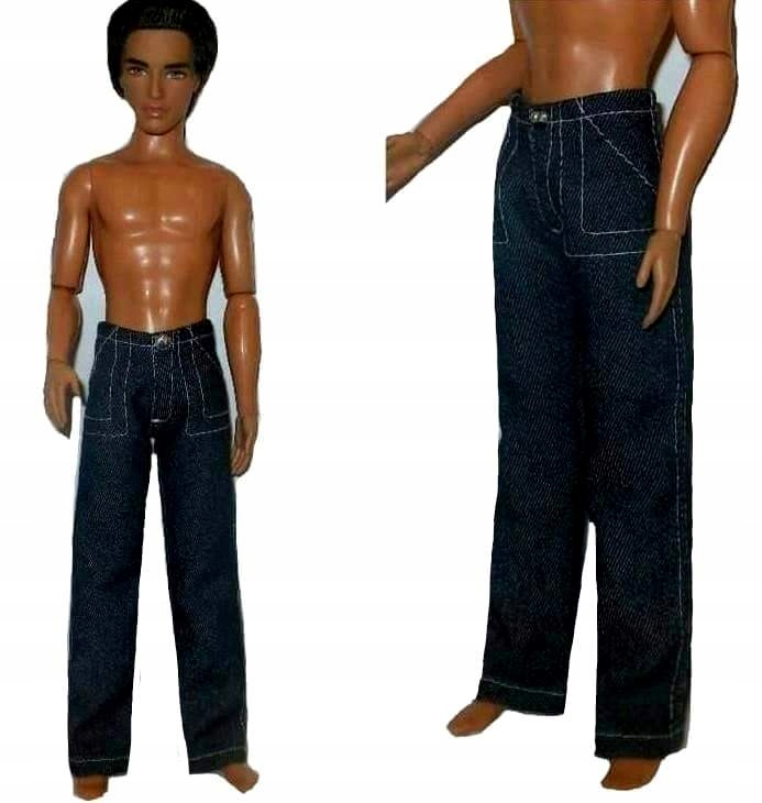

Ubranka dla lalek Spodnie jeans