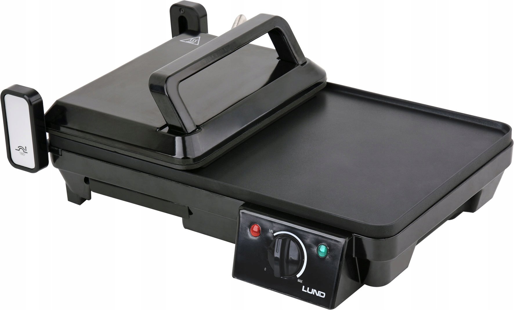Kontaktowy, raclette grill elektryczny Lund 67455 czarny 2000 W