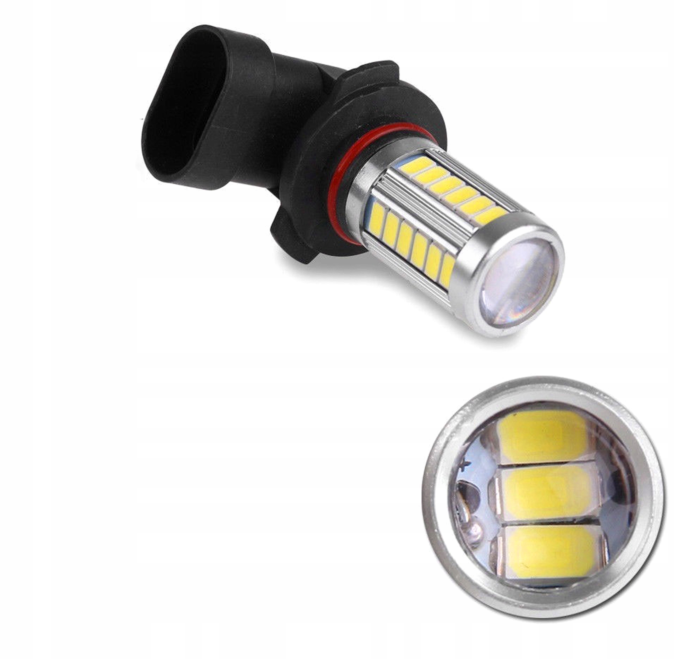 

HB4 9006 33 led Smd 5630 soczewka Drl dzienne