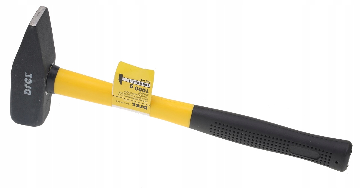 MŁOTEK ŚLUSARSKI 1000 g RĄCZKA FIBERGLASS