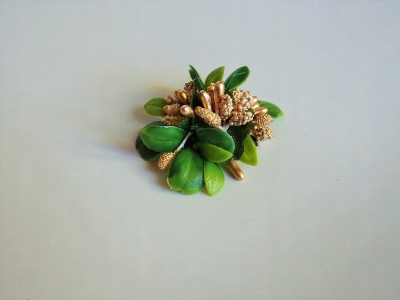 PR 12 C * Przypinka butonierka na ślub studniówkę Cechy dodatkowe brak