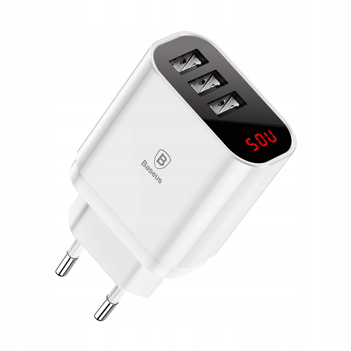 

Inteligentna Ładowarka 3x Usb 3.4A LCD Baseus