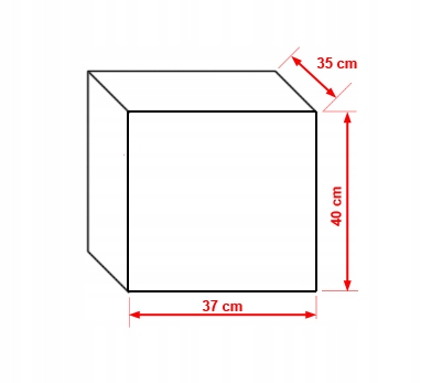 Szafka modułowa stolik nocny do salonu półka GS1 Marka Prime-Home