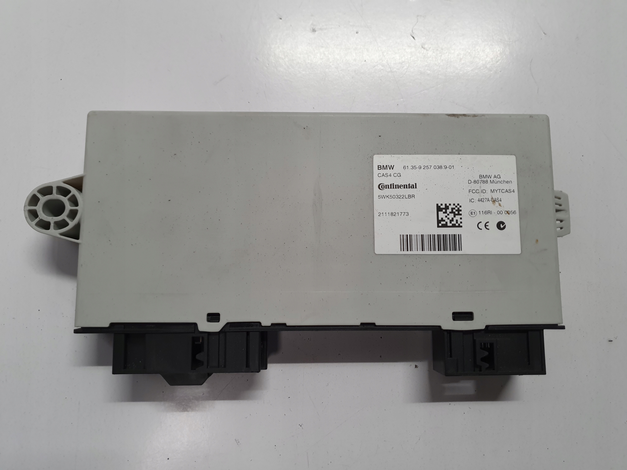 BMW 5 F10 F11 модуль управления CAS4 9257038