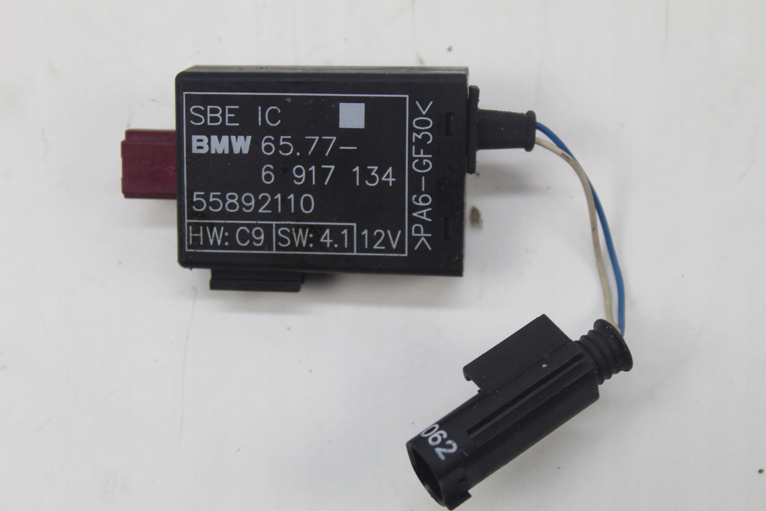 SENSOR MODUŁ AIRBAG 6917134 BMW SERIA 7 E65