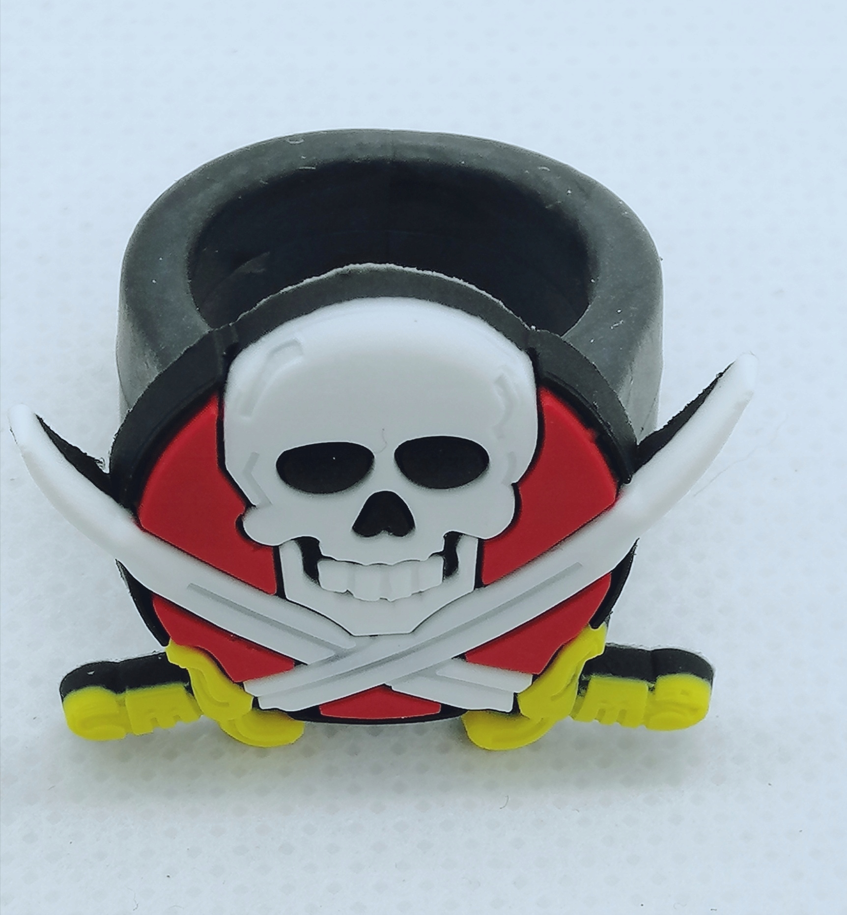 

Gumowy Pierścień Pirata z Czaszką