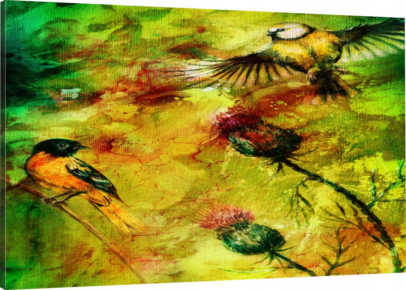 

Obraz Na Płótnie Abstrakcja Ptaki 90x60 800 Wzorów