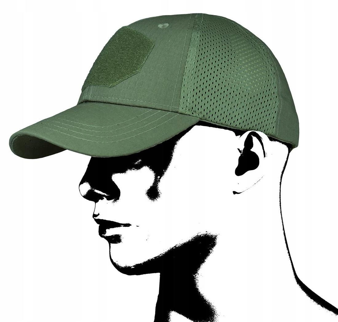 

Camo Wojskowa Czapka Baseball Mesh Zielona