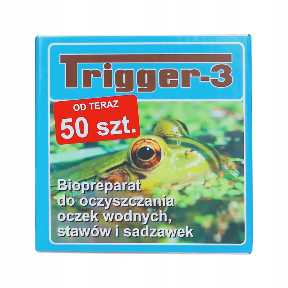 

TRIGGER-3 50 szt Oczko Wodne Glony Zielona Woda